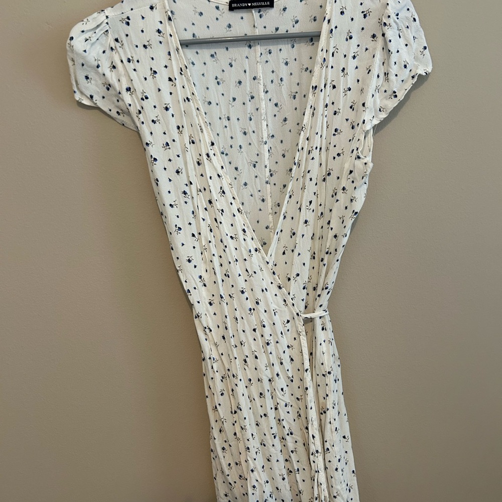 Brandy Melville Floral Wrap Dress